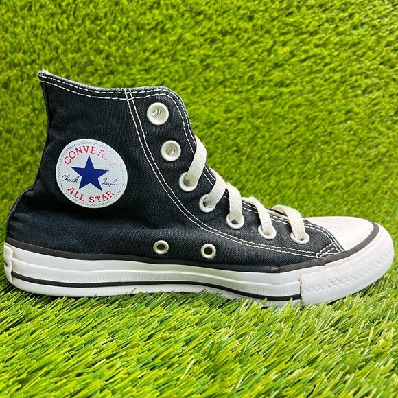 Converse Chuck Taylor All Star Hi Womens Size 6 Black Athletic Shoes Sneakers - Picture 8 of 12